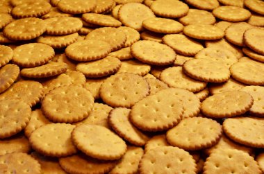 Arka plan resmini klasik tuzlu kraker