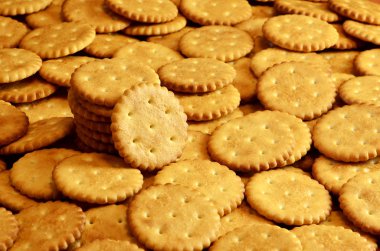 Arka plan resmini klasik tuzlu kraker