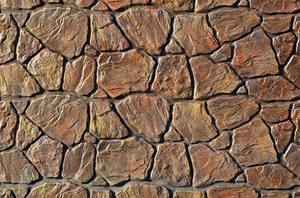 Struttura della recinzione in pietra — Foto Stock
