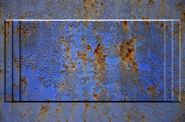 Texture Rough Rusted Metal Surface Bulky Gray Highlighted Portions Which — Stock Photo, Image