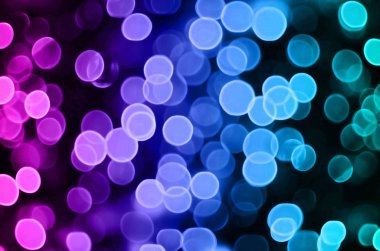 Arka plan resmini artistik bokeh etkisi ile