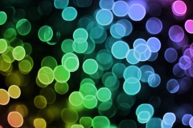 Arka plan resmini artistik bokeh etkisi ile