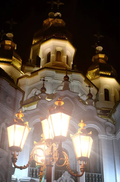 Iglesia Santa Mirra Portadores Corriente Espejo Kharkiv Ucrania Foto Detallada — Foto de Stock