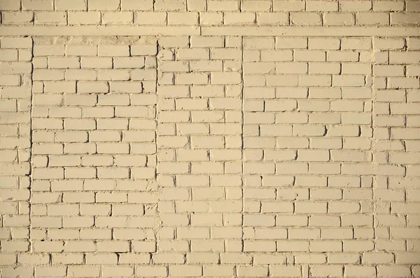 Eski beyaz tuğla duvar doku yıpranmış — Stok fotoğraf
