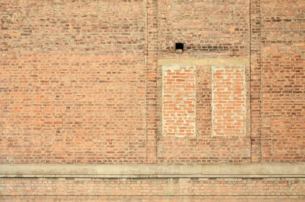 古い赤レンガの壁のテクスチャ — ストック写真