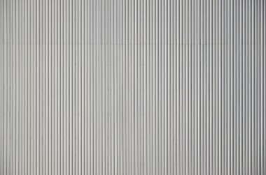 Beyaz oluklu metal doku yüzey 