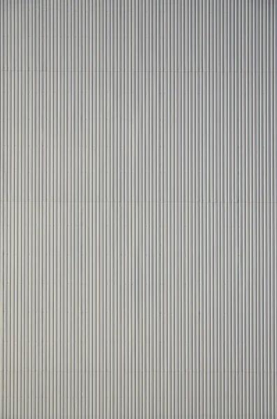 Superficie de textura de metal corrugado blanco — Foto de Stock