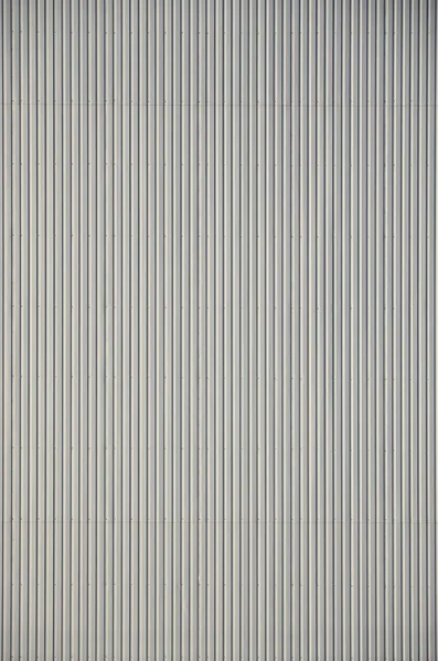 Superficie de textura de metal corrugado blanco — Foto de Stock