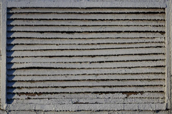 Arbre Ventilation Dans Mur Béton — Photo