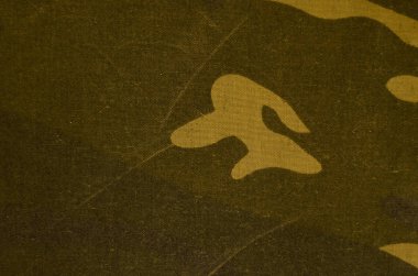 Tekstil kamuflaj kumaş doku