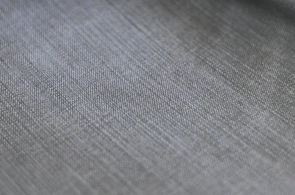 Detailní textury tmavé džínové látky — Stock fotografie