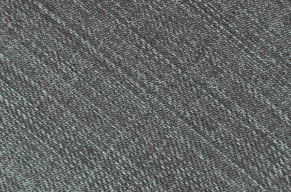 Texture détaillée de tissu denim foncé — Photo