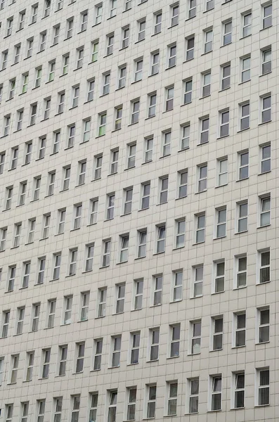 Patrón Muchas Ventanas Edificio Oficinas Varios Pisos Gran Número Ventanas — Foto de Stock