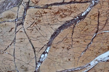 Sert ve yumuşak Mermer yüzey dokusu