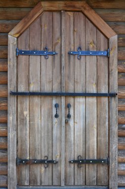 16 ve 17 cen bir antika ahşap kapıdan doku