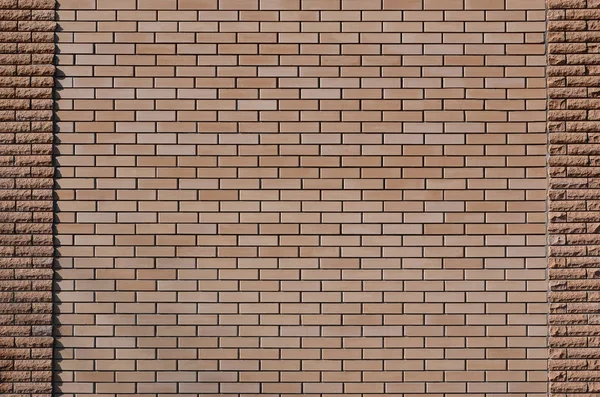 Textura de parede de tijolo resistente e velho — Fotografia de Stock