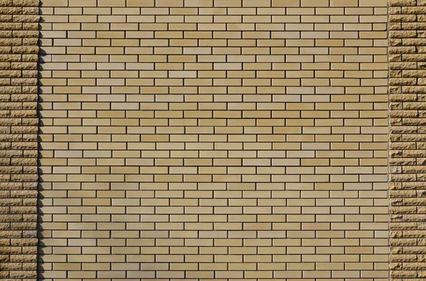 Textura de parede de tijolo resistente e velho — Fotografia de Stock