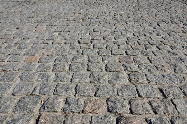 The texture of street alleys in the form of a mosaic made of pro — Stock Photo, Image