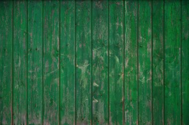 Düz işlenmiş eski bir ahşap çitin dokusu.