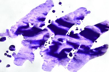 Renkli mavi menekşe pembe suluboya arka plan duvar kağıdı için. A