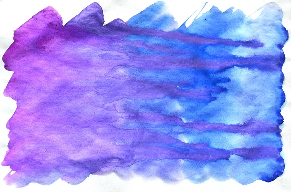 Coloré bleu violet rose fond d'aquarelle pour papier peint. A — Photo