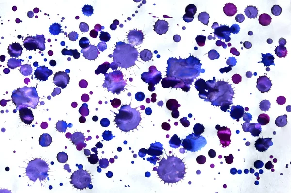 Цветной синий фиолетовый розовый акварельный фон для обоев. A — стоковое фото