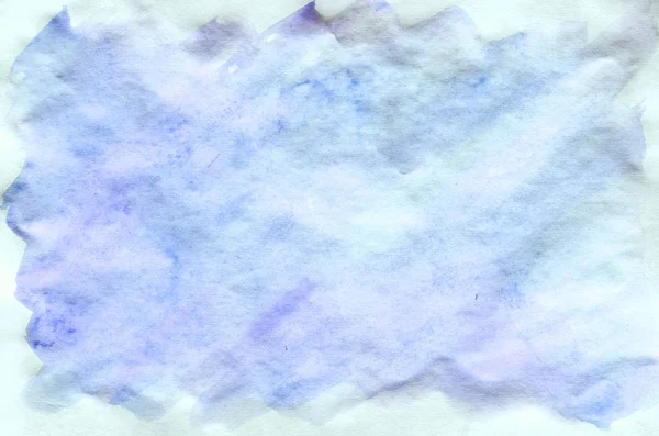 Barevné modré akvarel zázemí pro tapetu. Aquarelle bri — Stock fotografie