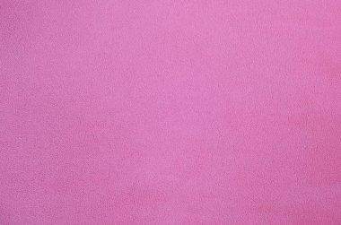 Tüylü pembe Polar kumaş battaniye. Arka plan dokusu hafif pembe yumuşak peluş Polar malzeme