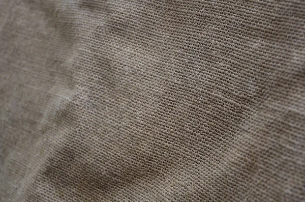 Textuur Van Een Zeer Oude Bruine Zak Doek Retro Patroon — Stockfoto