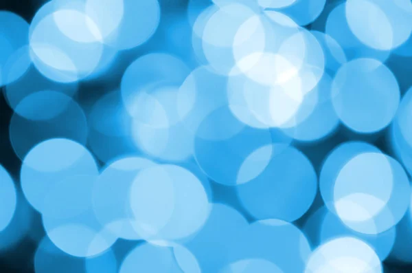 Μπλε Εορταστική Χριστούγεννα Κομψό Αφηρημένο Φόντο Πολλά Φώτα Bokeh Απεσταλμένη — Φωτογραφία Αρχείου