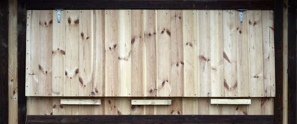 Holzuntergrund Textur Einer Holzwand Mit Dunklen Und Hellen Dielen Unbemalte — Stockfoto