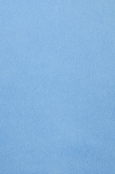 Cobertor Tecido Azul Peludo Uma Textura Fundo Luz Azul Macio — Fotografia de Stock