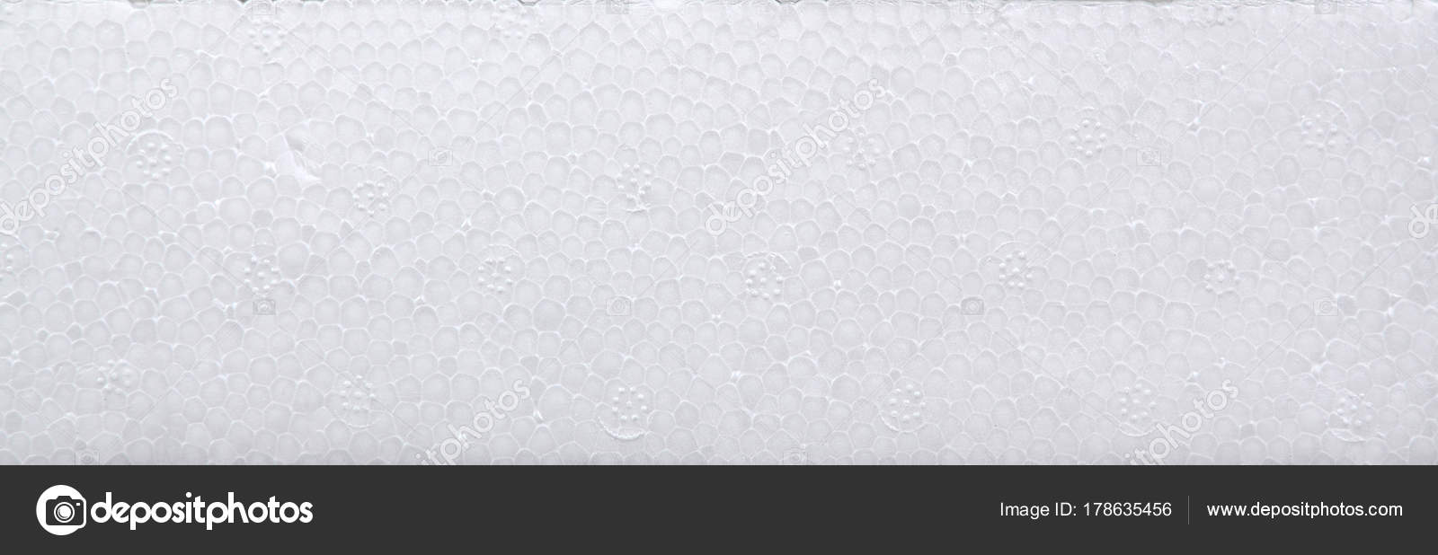 White Foam Plastic Texture background Stock Photo