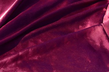 Soyut arka plan lüks kumaş veya sıvı dalga veya grunge ipek kumaş kıvrımları saten kadife malzeme veya lüks Noel arkaplanı veya zarif duvar kağıdı tasarımı, arka plan
