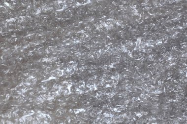 Beyaz köpük ambalaj veya hava yastığı şal malzeme. Soyut doku için yaratıcı sanat çalışmaları, dfckground, kopya alanı görünümüyle üst kadar yakın