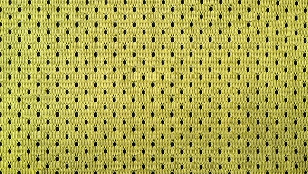 Zbliżenie Żółty Poliester Nylon Żółty Spodenki Sprawny Utworzony Teksturowanej Tło — Zdjęcie stockowe