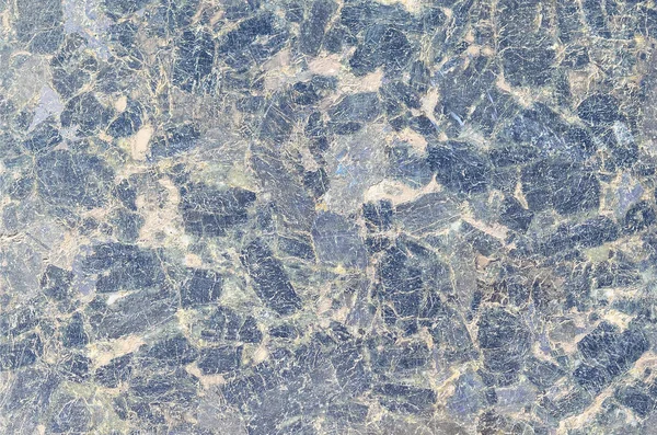 Ciemny Niebieski Granitu Tekstura Wzór Powierzchni Streszczenie Tło Czarny Kamień — Zdjęcie stockowe