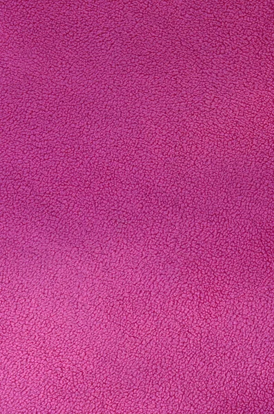Mantel Lurviga Rosa Fleecetyg Bakgrundsstruktur Ljus Rosa Mjuk Plysch Fleece — Stockfoto