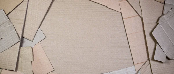 Tło Tekstur Papieru Ułożone Gotowy Recyklingu Paczkę Starych Office Kartonu — Zdjęcie stockowe