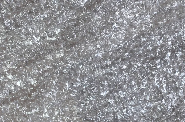 Bílé Bublinkové Zabalte Balení Nebo Vzduchový Polštář Materiál Abstraktní Textury — Stock fotografie
