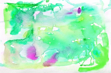 El suluboya şekil tasarımınız için karışık tonlarda çekilmiş. Arka plan, el yapımı dekorasyon boyalı yaratıcı