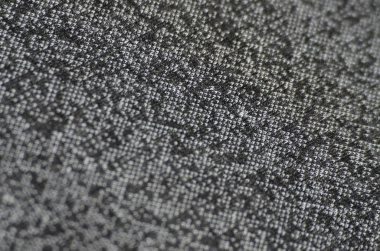 Siyah ve beyaz yün kumaş arka plan için. Heather zemin desen görüntü