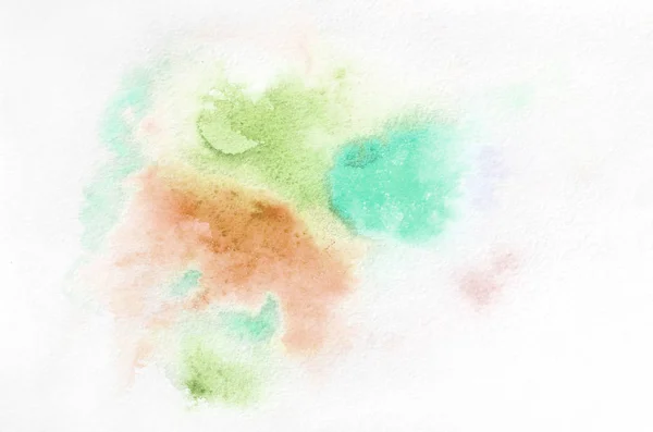 Hand Drawn Watercolor Shape Warm Tones Your Design Creative Painted — Stock Photo, Image