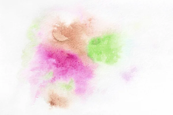 Hand Drawn Watercolor Shape Warm Tones Your Design Creative Painted — Stock Photo, Image