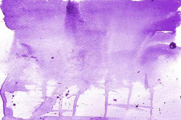 Рука Намальована Фіолетовою Акварельною Формою Вашого Дизайну Творчий Пофарбований Фон — стокове фото