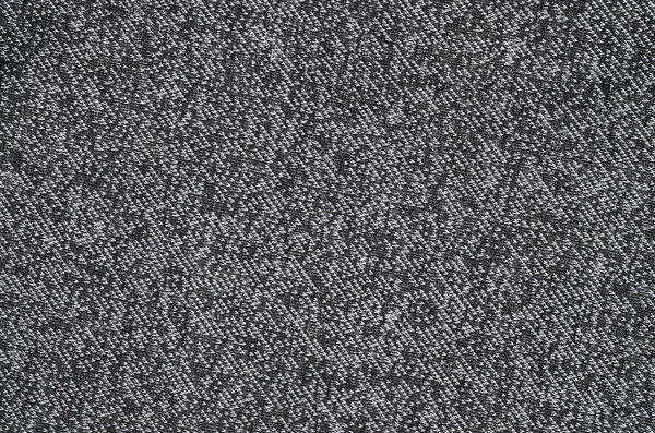 Black White Wool Fabric Background Heather Backdrop Pattern Image — Stock Photo, Image