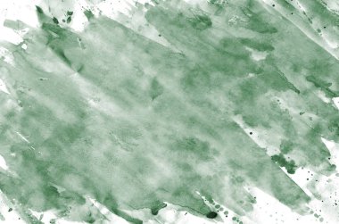 Renkli koyu yeşil suluboya arka plan duvar kağıdı için. Aquarelle parlak renk illüstrasyon