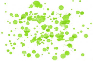 Işık yeşil suluboya arka plan beyaz kağıt üzerinde. Bir metin için dokular, afişler, broşürler, posterler, yazıtlar yeri olan. Sulu Boya tasarım öğesi web dekorasyon için