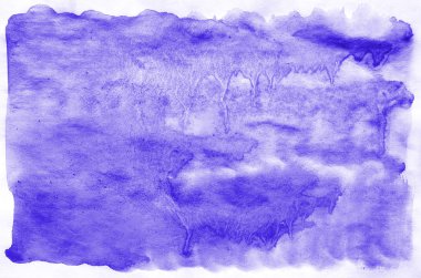 Renkli Menekşe suluboya ıslak fırça boya sıvı arka plan duvar kağıdı ve iş kartı. Aquarelle parlak renk soyut el çekilmiş kağıt doku zemin canlı öğesi web ve baskı için