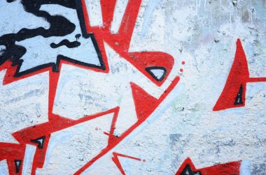 Doku üzerinde tasvir edilmiştir grafiti boyama duvar parçasının. Grafiti sokak sanatı ve grafiti kültür konularda bir fotoğraf çizim bir parça görüntüsünü